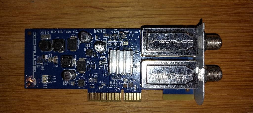 Tuner Dreambox DVB-S2 FBC Twin, 8 démo. (8S2I FBC tuner v03), Enlèvement, Comme neuf, Dreambox