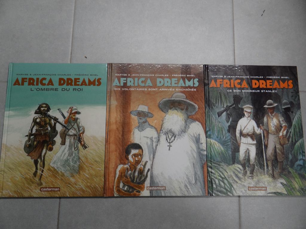 AFRICA DREAMS (T1+T2+T3) - parfait état, Enlèvement ou Envoi