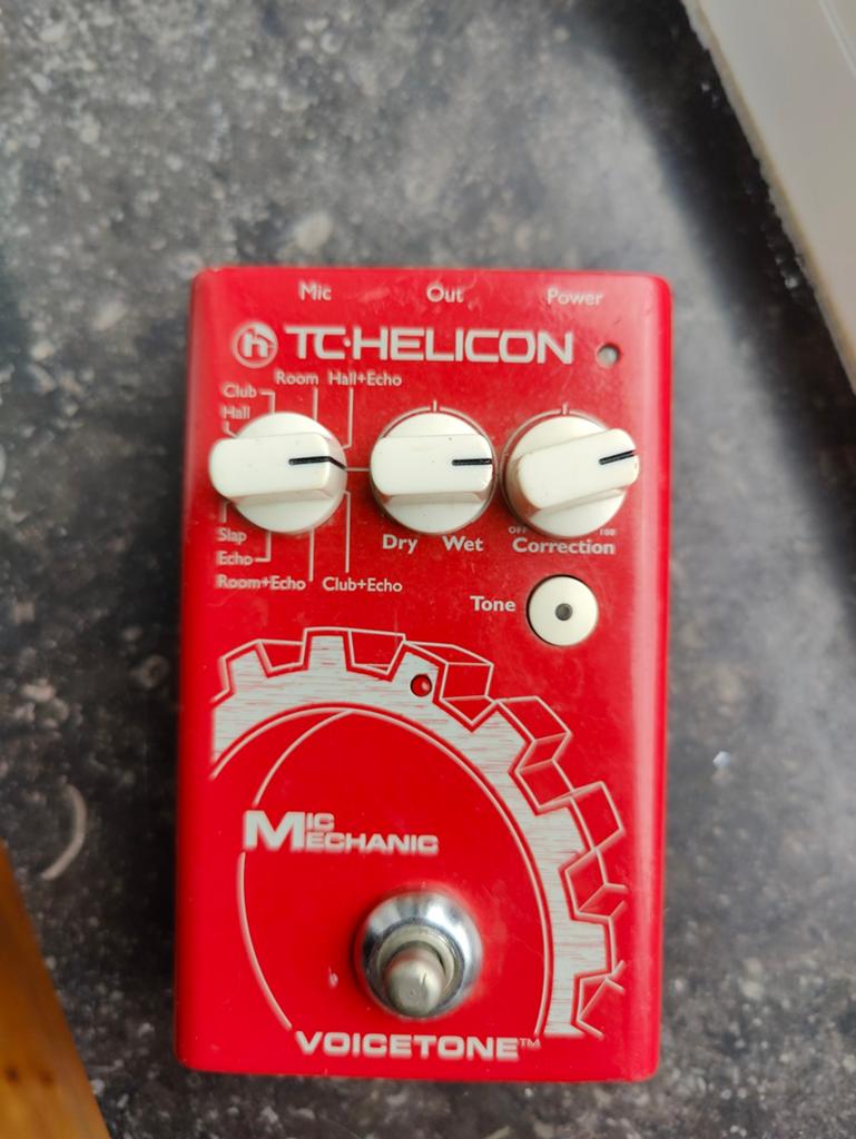 TC Helicon - MicMechanic voor stemgeluid, Muziek en Instrumenten, Effecten, Ophalen of Verzenden, Reverb