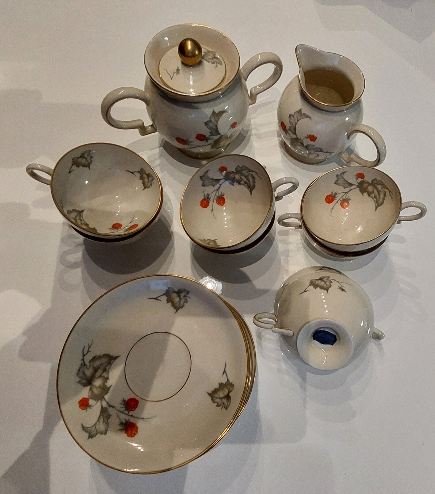 koffieservies, Enlèvement