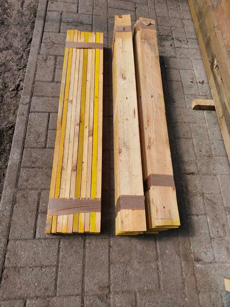 Houten planken duimse plank bekisting hout bouw verbouwing, Doe-het-zelf en Bouw, Hout en Planken, Ophalen, Plank