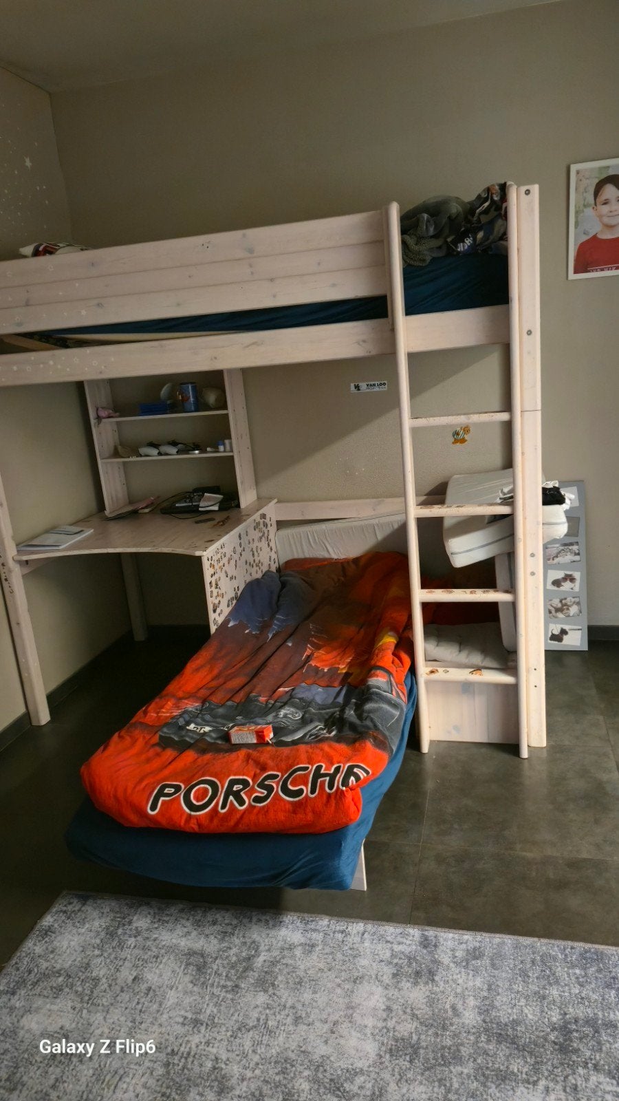 stapelbed, Huis en Inrichting, Slaapkamer | Stapelbedden en Hoogslapers, Ophalen of Verzenden, Stapelbed