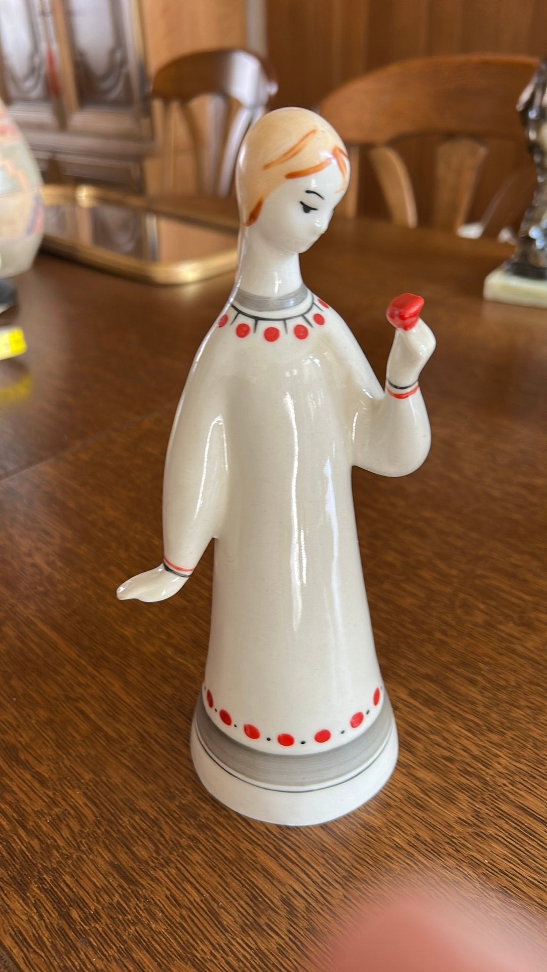 Porseleinen vintage beeldje, Ophalen of Verzenden