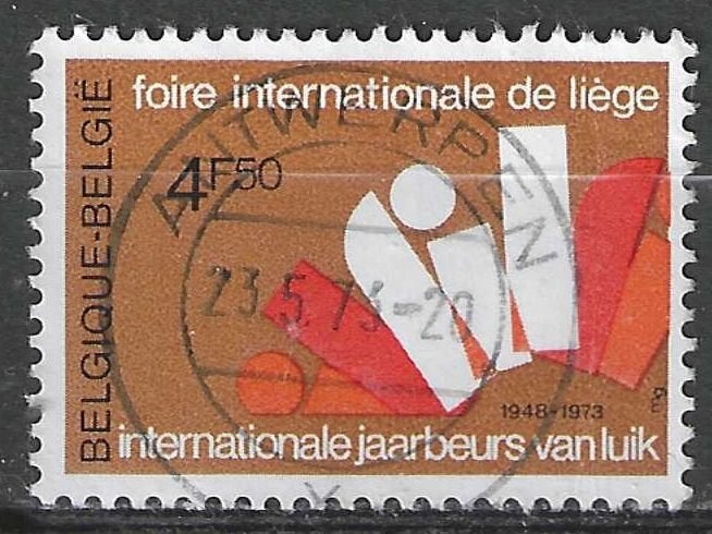 Belgique 1973 - Yvert 1664/OBP 1672 - Liège Jaarbeurs (ST), Envoi, Affranchi, Oblitéré
