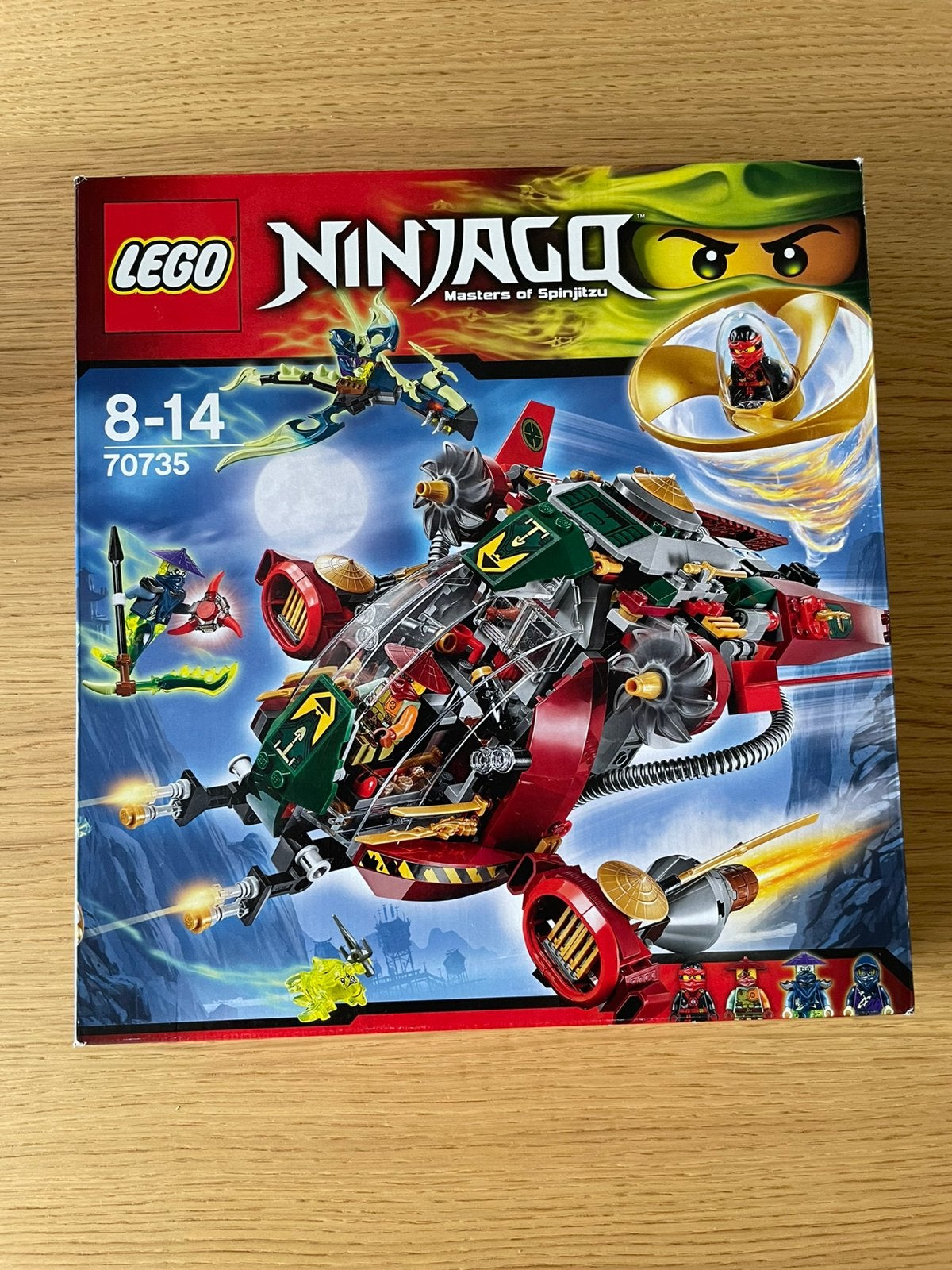LEGO Ninjago 70735 Masters Of Spinjitzu, Verzenden, Lego, Zo goed als nieuw, Compleet