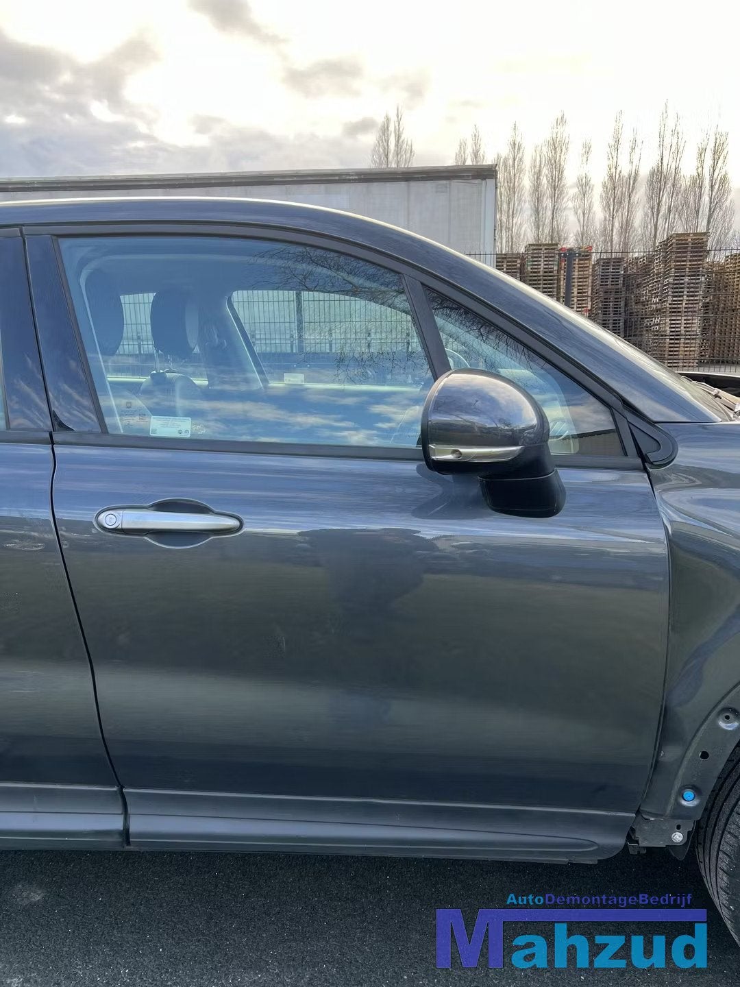 FIAT 500X donker grijs 679 rechts voor deur portier 2014+, Gebruikt, Deur, Stellantis Europe S.p.A., Info@stellantis.com