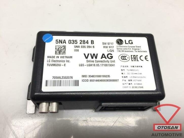 vw arteon 3g8 2018 module diensten en ligne 5na035284b, Volkswagen, Volkswagen AG, Vw@volkswagen.de, Utilisé