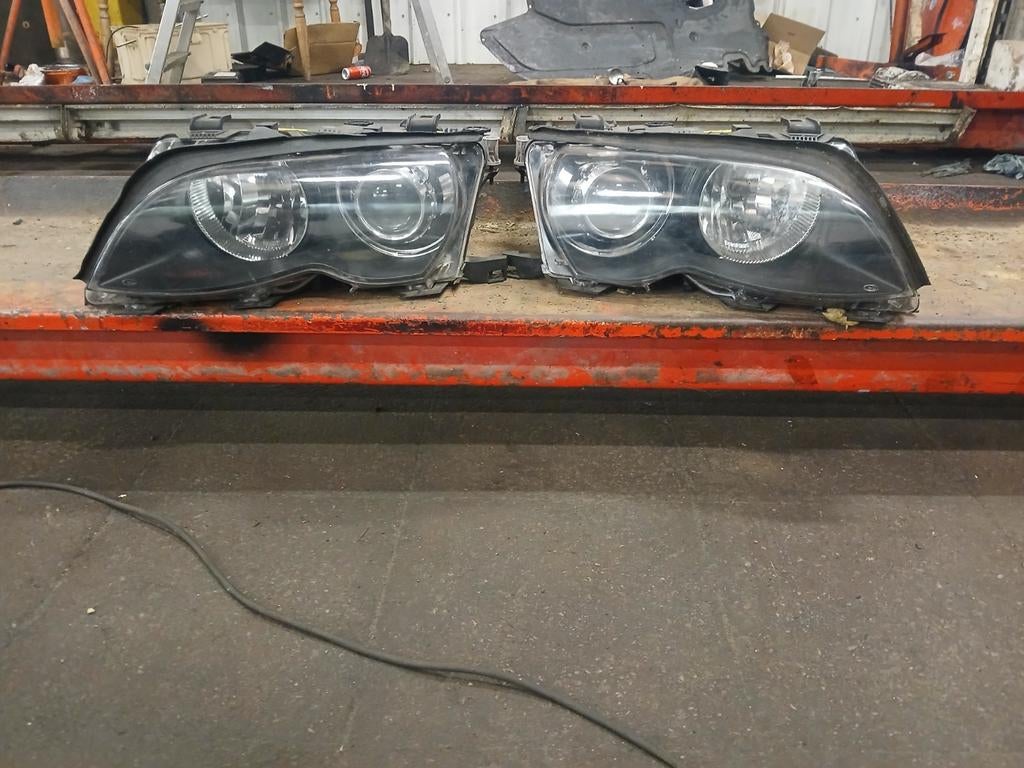 Phares bmw e46 phase 2 xenon origine, BMW