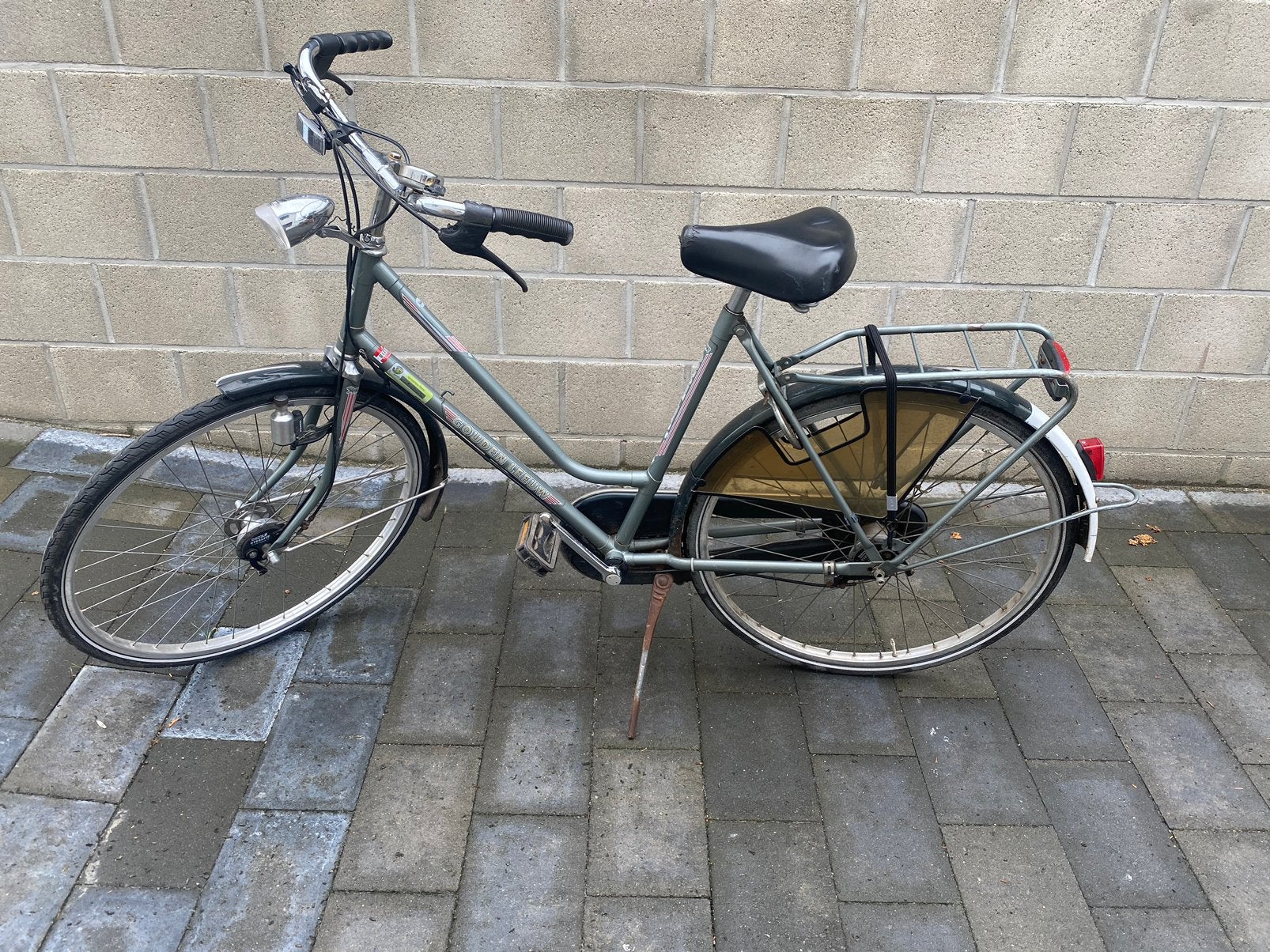 Gemerkte damesfiets, Fietsen en Brommers, Ophalen, Gebruikt, Overige merken