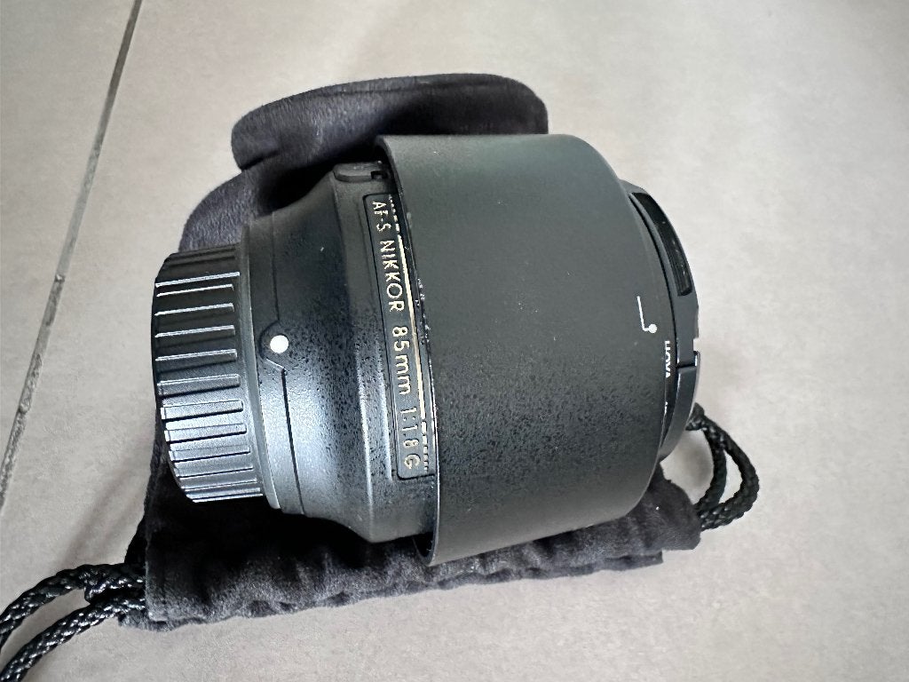 Nikon Lens AF-S NİKKOR 85mm FX, Audio, Tv en Foto, Foto | Lenzen en Objectieven, Ophalen, Gebruikt, Macrolens