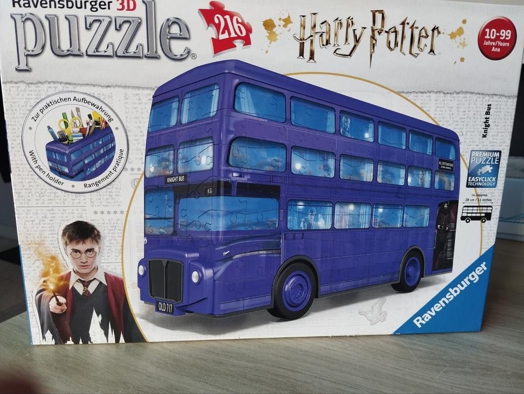 3D puzzel Harry Potter bus, Enlèvement ou Envoi