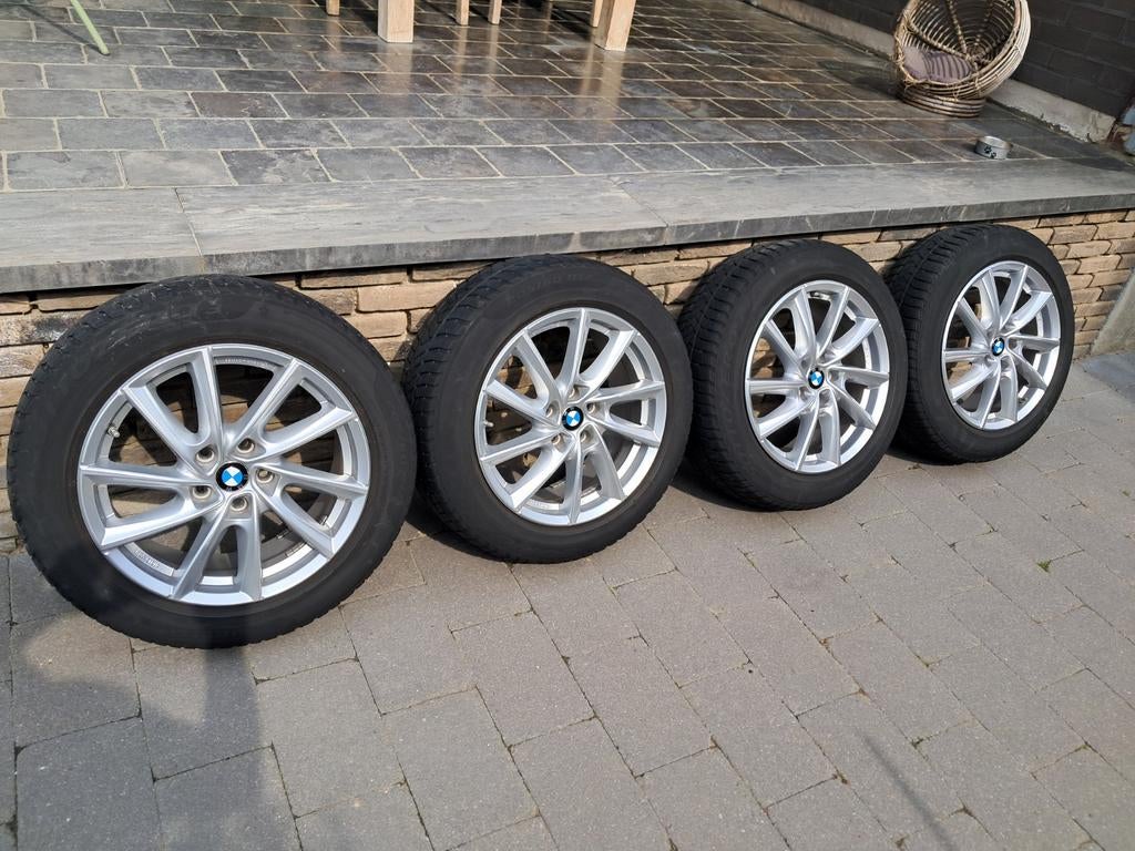 BMW x1 2019 F48 - winterbanden, Ophalen, Gebruikt, Banden en Velgen, 17 inch