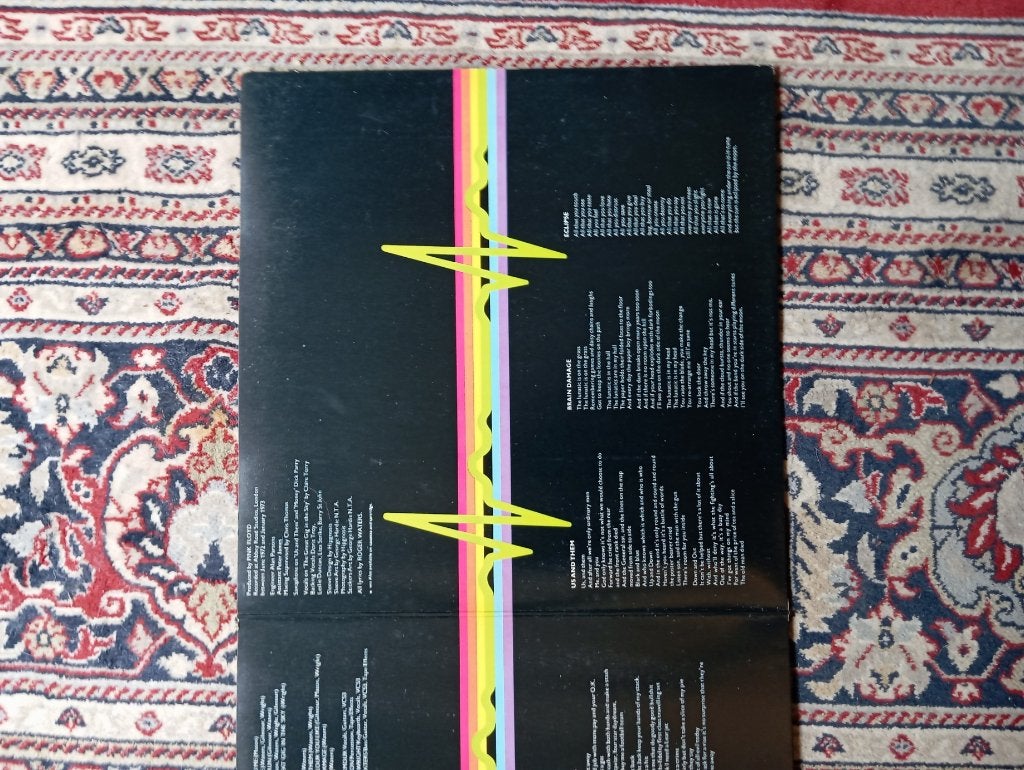 LP Pink Floyd The Dark side of the moon 1973, Enlèvement ou Envoi, Utilisé