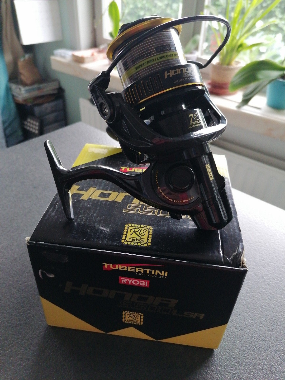 TUBERTINI RYOBI HONOR 5500 LSR. NIEUW, Enlèvement ou Envoi, Neuf, Moulinet