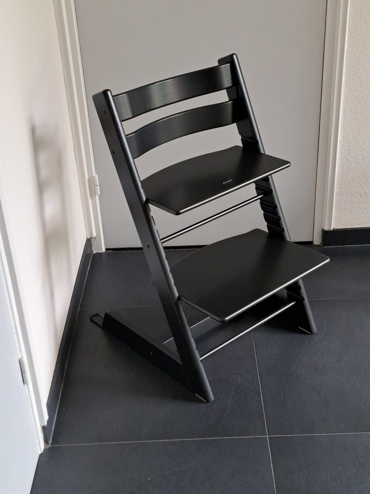 Stokke Tripp Trapp NIEUW MODEL met gliders, Ophalen, Zo goed als nieuw, Meegroeistoel, Aanschuifbaar