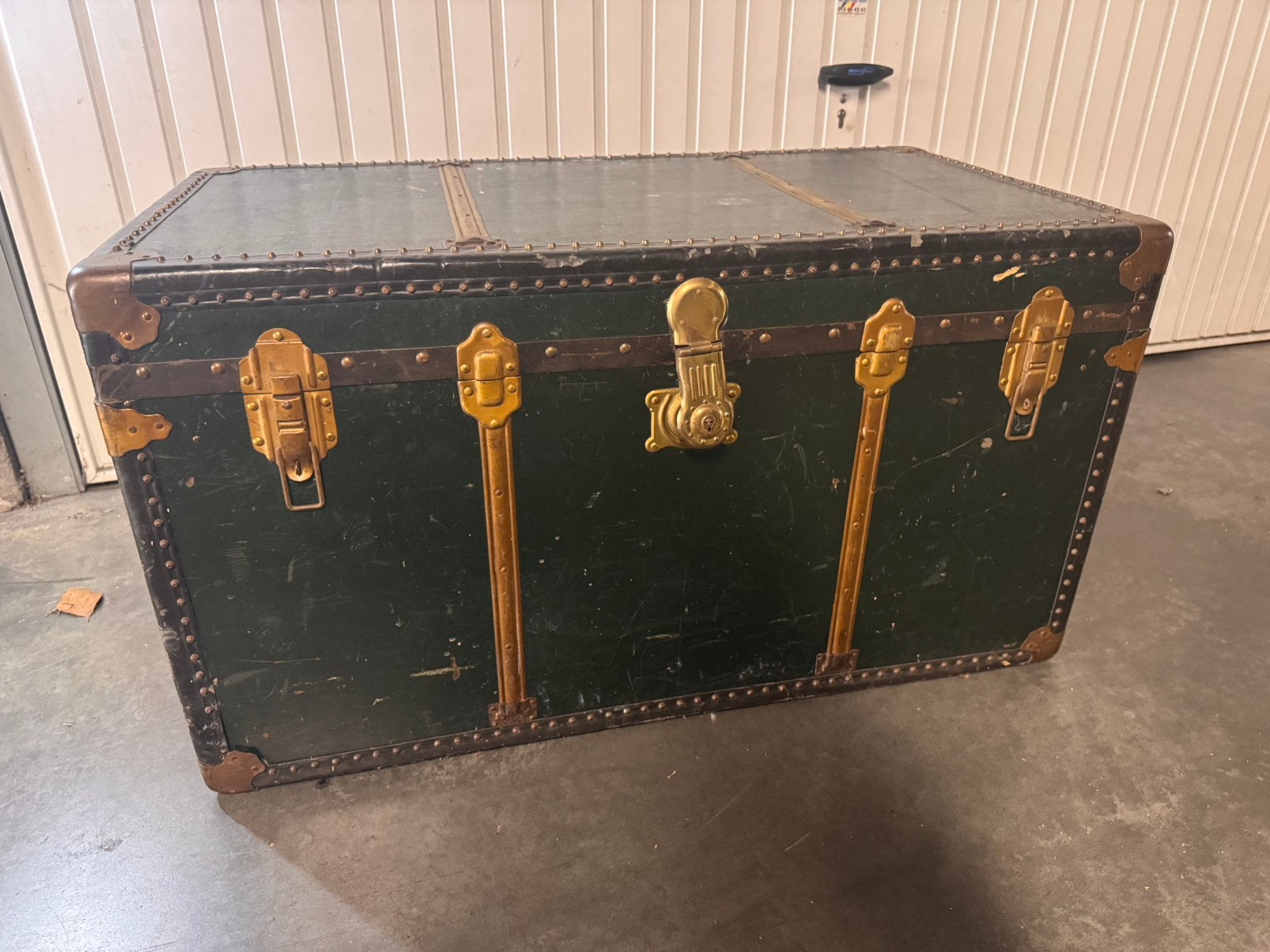 Étui de voyage ancien, 50 – 75, 50 à 100 cm, Enlèvement, Utilisé