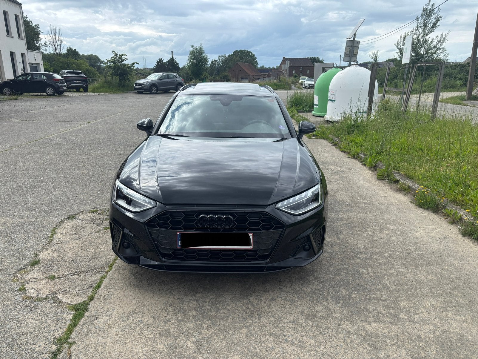 Audi A4 S-Line FulL zwart, Auto's, Audi, 4 cilinders, Zwart, 5 deurs, Particulier