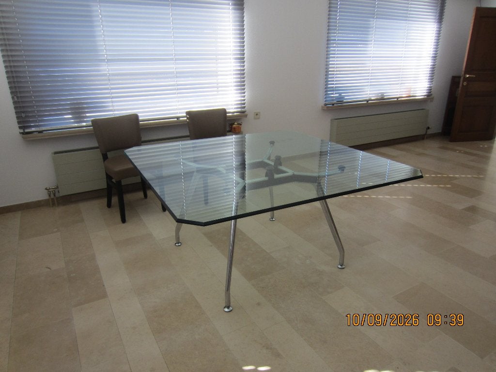 glazen tafel, 100 à 150 cm, Cinq personnes ou plus, 150 à 200 cm, Verre