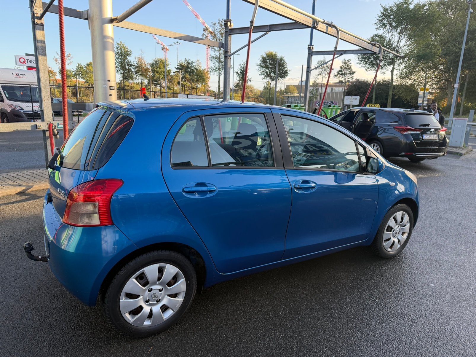 Toyota yaris 1.3 vvti 2007 met airco, Auto's, Voorwielaandrijving, Stof, 4 cilinders, Particulier