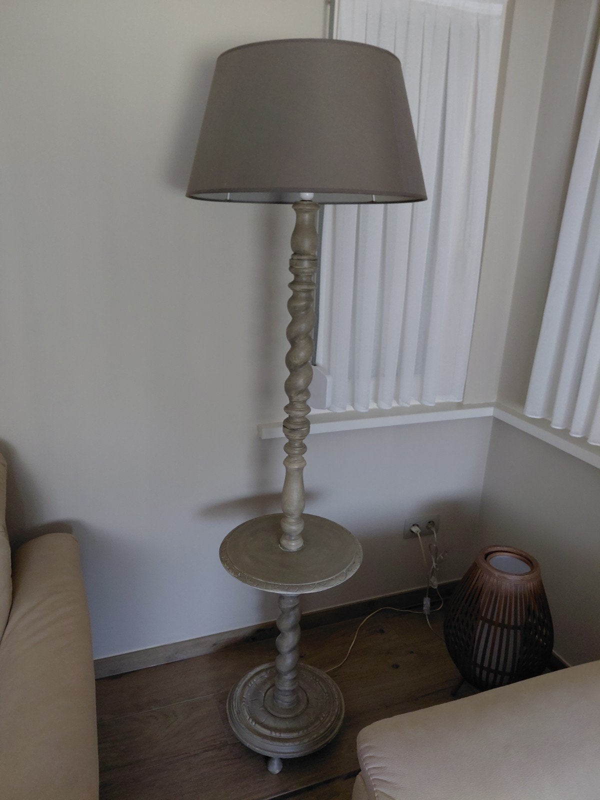 Landelijke vloerlamp, Ophalen, Gebruikt, Landelijk, 150 tot 200 cm