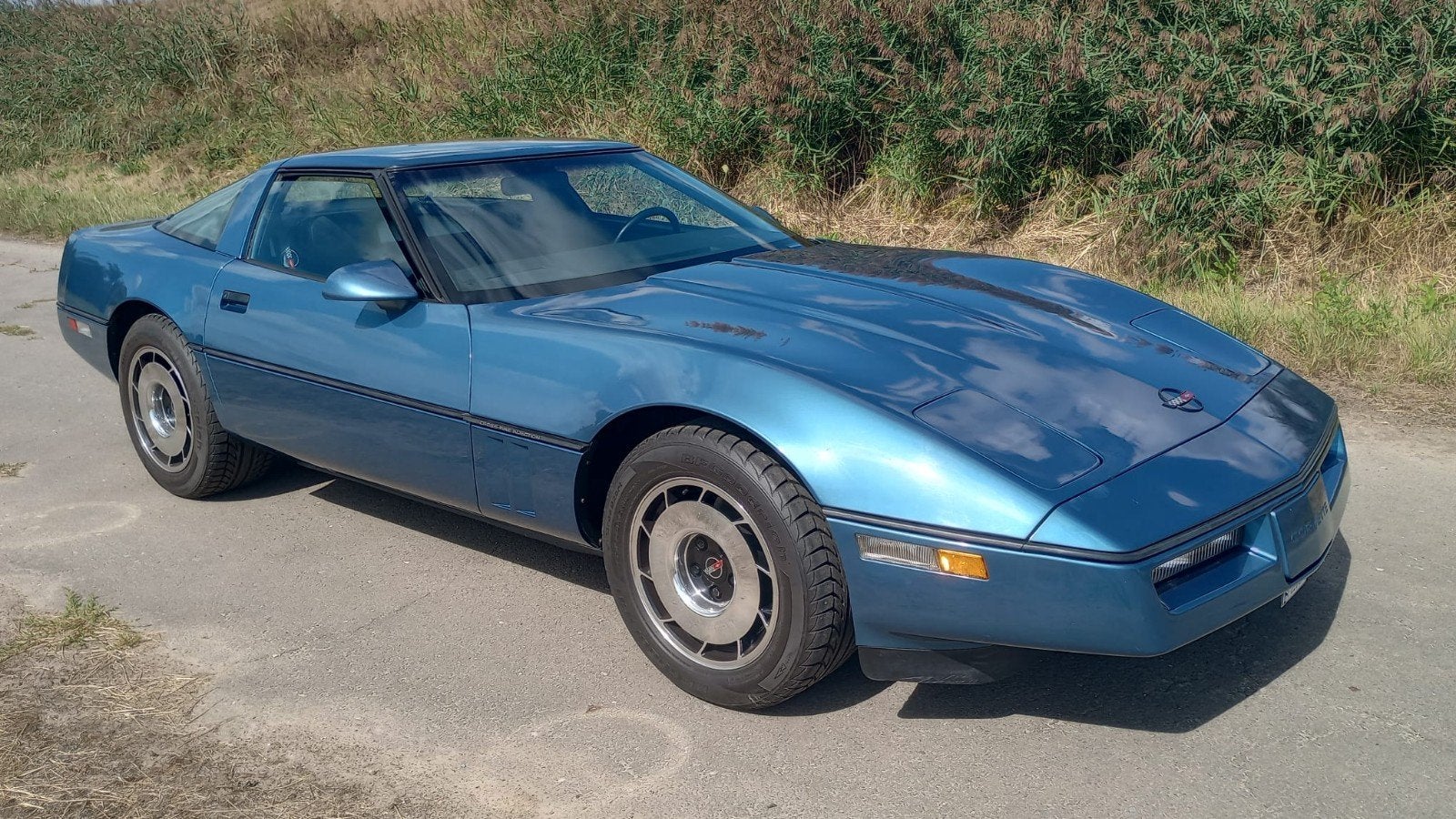 Chevrolet Corvette C4 - uitneembaar dak, Elektrische ramen, Chevrolet, Blauw, Particulier