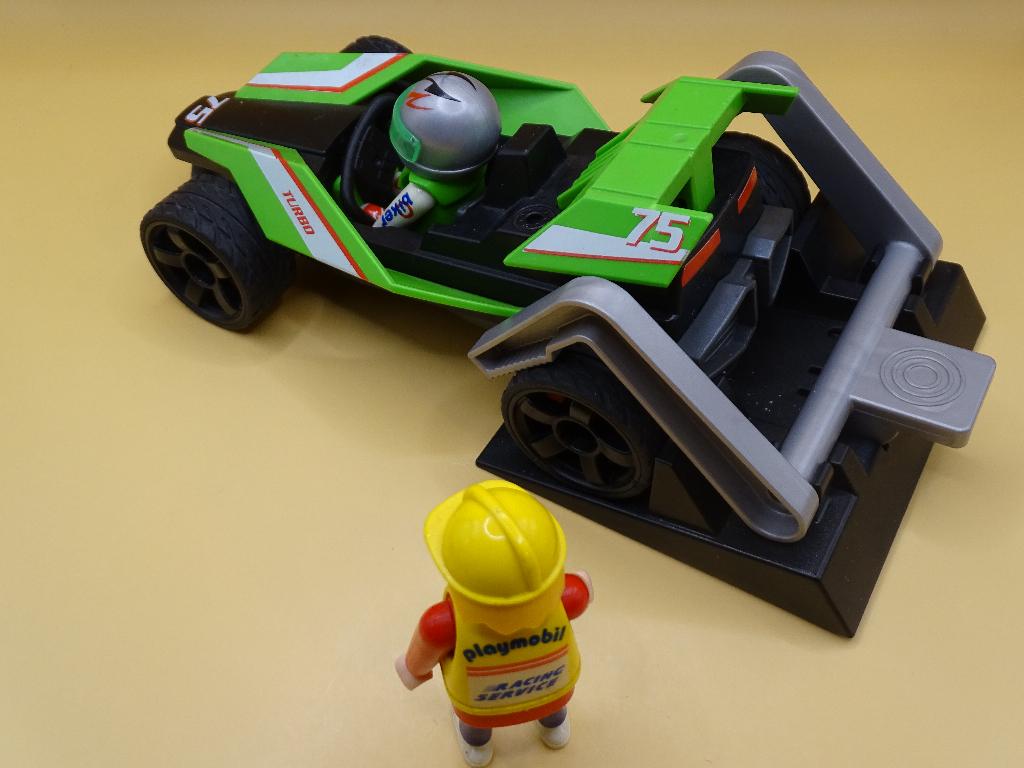Playmobil raceauto, Kinderen en Baby's, Ophalen of Verzenden, Zo goed als nieuw