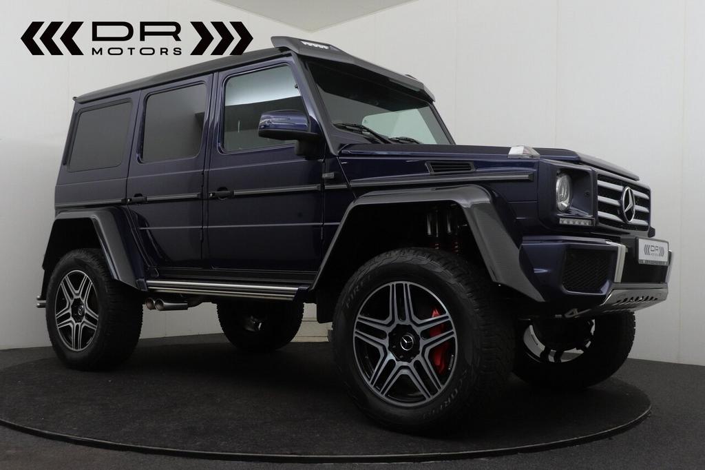 Mercedes-Benz G 500 4X4² KWADRAAT - LICHTE VRACHT- UNIEK !!, Auto's, Mercedes-Benz, 422 pk, G-Klasse, 312 kW, 2 zetels