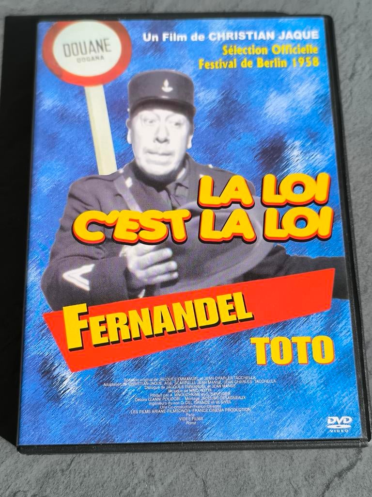 DVD La loi c'est la loi, Fernandel, Enlèvement ou Envoi, Utilisé