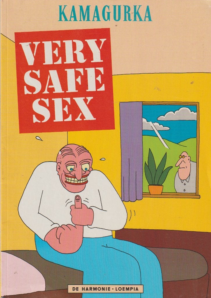 Strip Kamagurka - Very safe sex., Boeken, Verzenden