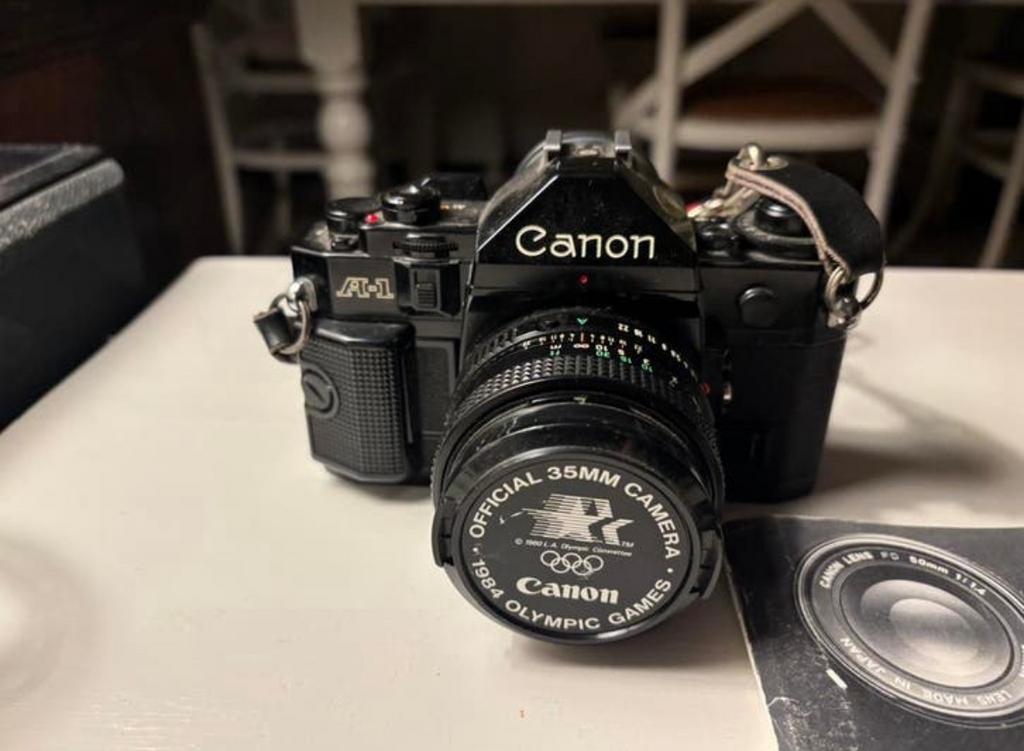 Canon A1, Ophalen, Gebruikt, Canon