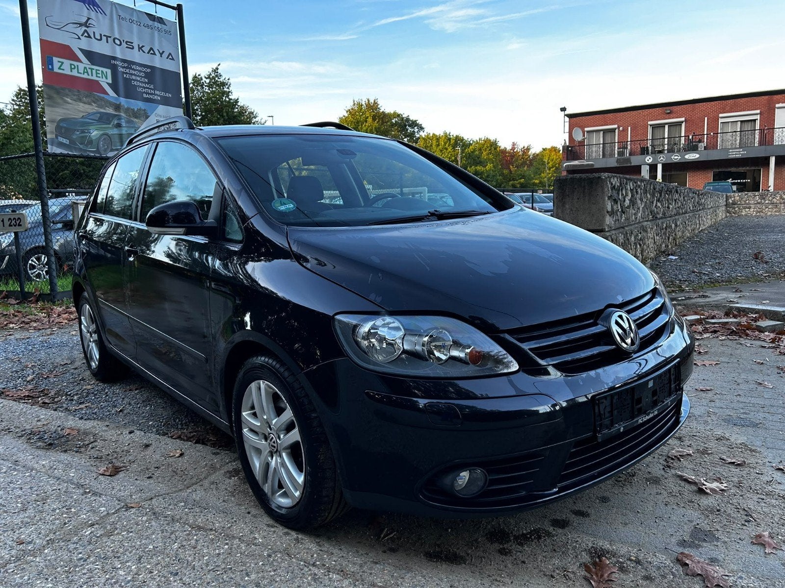 Golf Plus 1.4 benzin km 175.000 bj08/2008, Stof, Zwart, 4 cilinders, Zwart