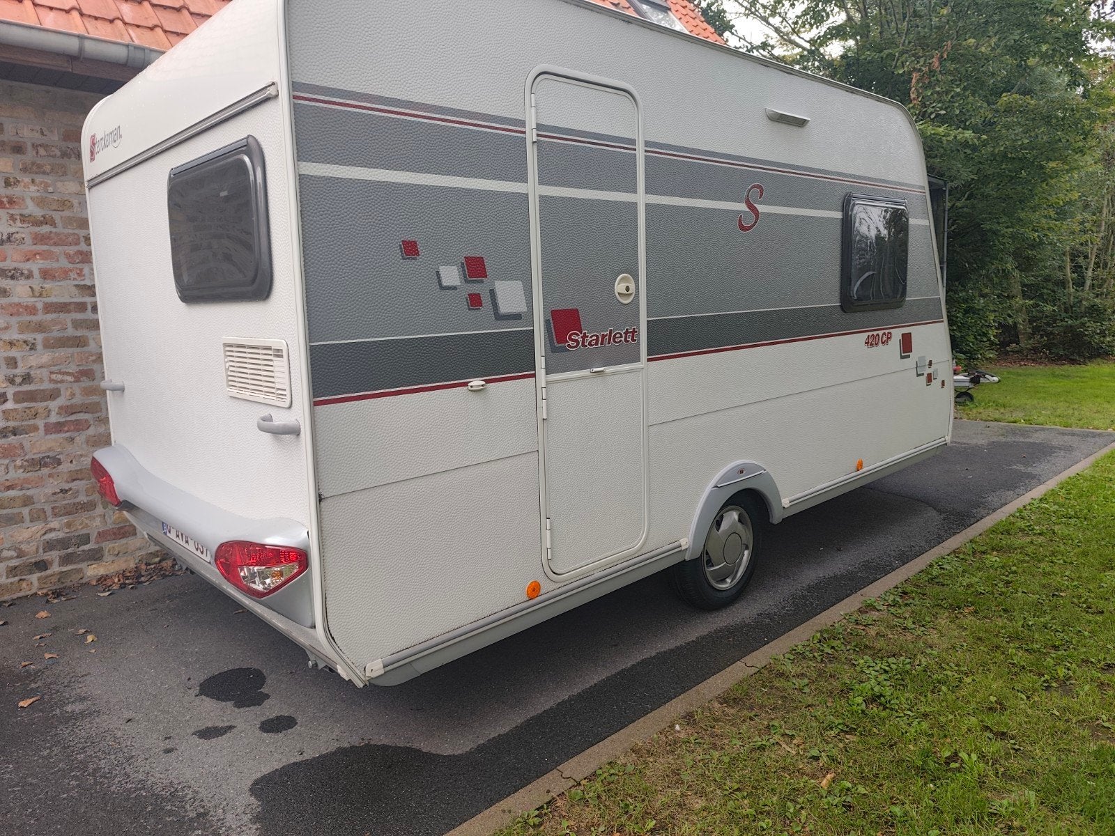 Caravane Sterckeman Starlett 420CP BWJ'13 LÉGÈRE 900 kg., Jusqu'à 4, Sterckeman, 4 à 5 mètres, Poêle