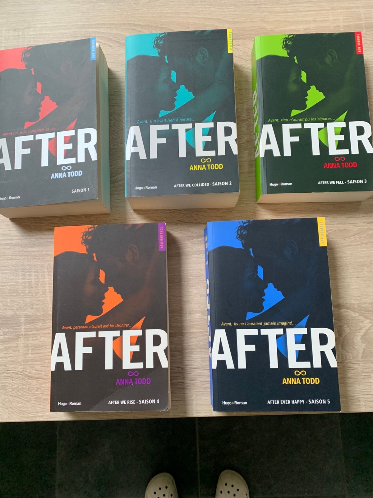 AFTER serie complète 5tomes, Ophalen, Zo goed als nieuw