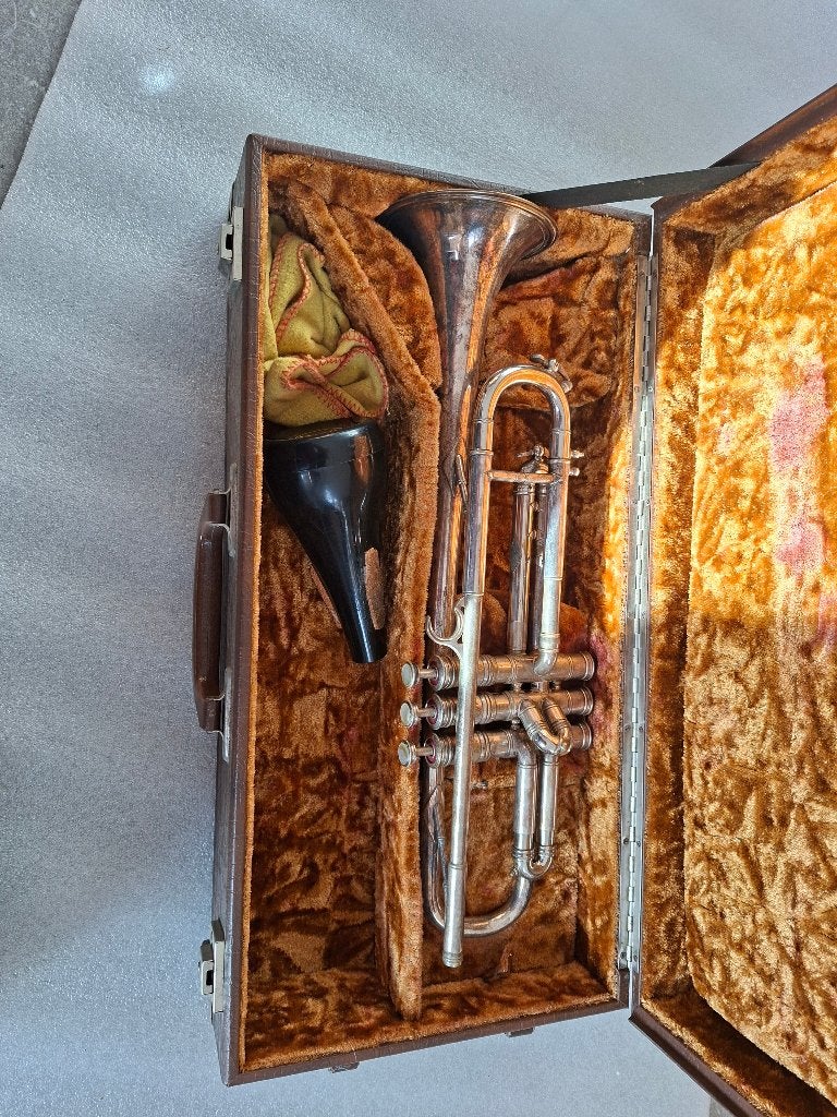 Trompette collection selmer, Muziek en Instrumenten, Ophalen, Gebruikt, Trompet in si bemol, Met koffer