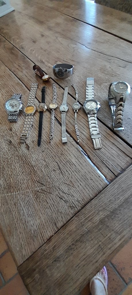 Montres vintages, Enlèvement