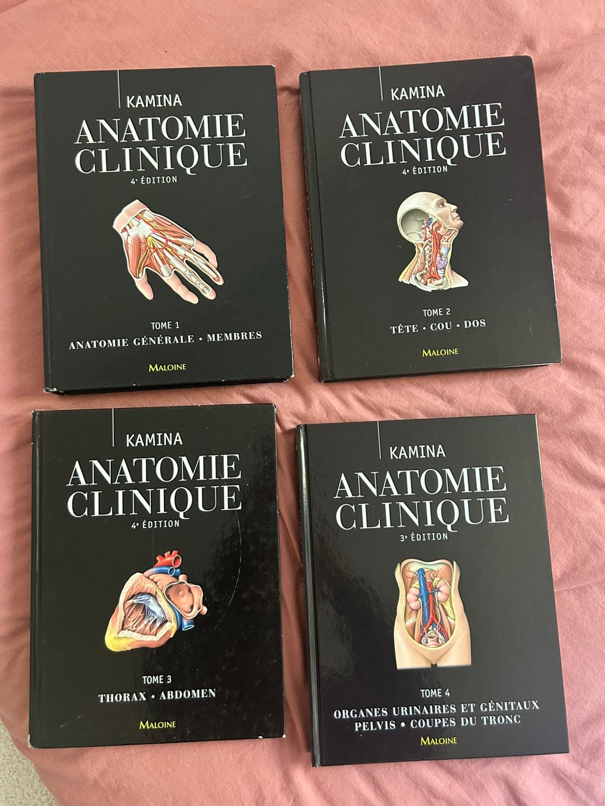 Livres anatomie Kamina, Boeken, Studieboeken en Cursussen, Ophalen, Alpha, Gelezen, Hoger Onderwijs