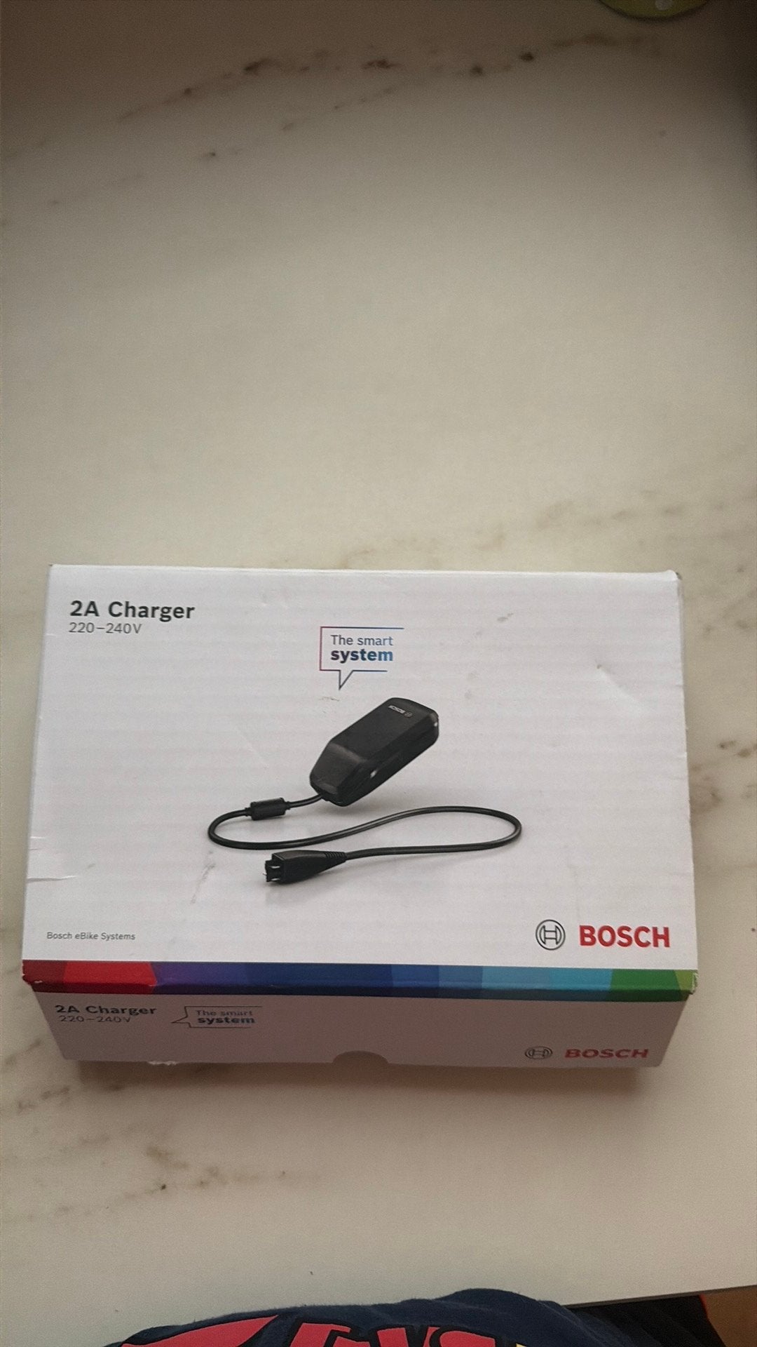 Bosch 2A charger 220-240V, Ophalen of Verzenden, Nieuw
