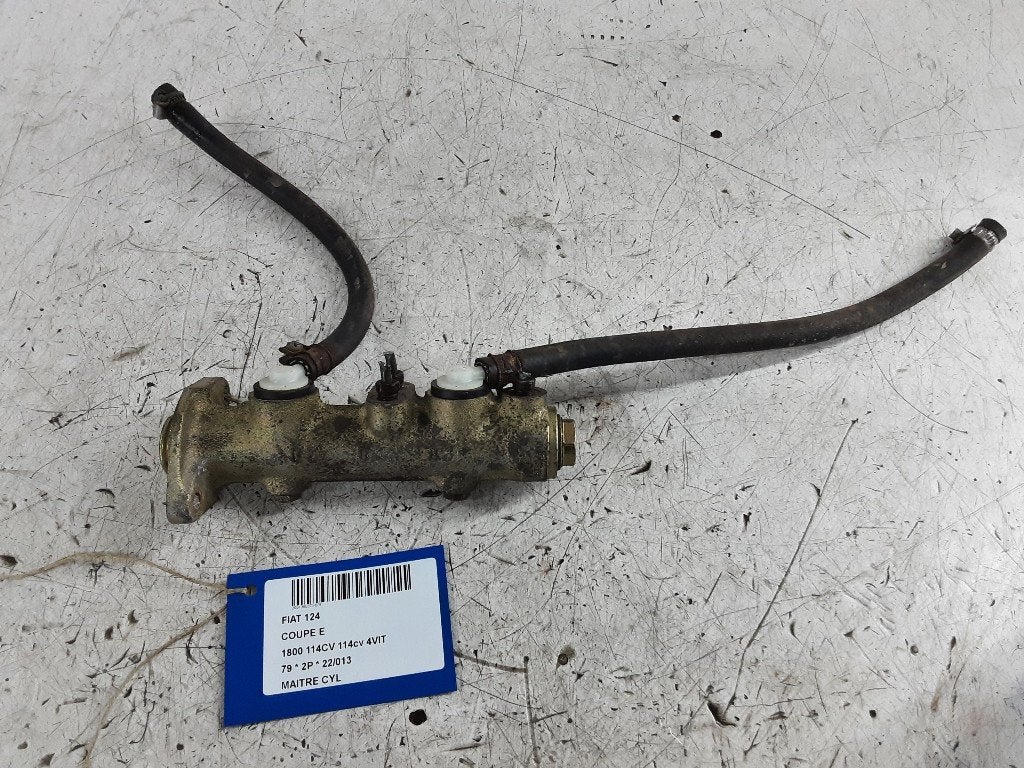 MAITRE CYLINDRE DE FREIN Fiat 124 Spider (01-1969/11-1985), Mevr. I. Hauben, Utilisé, Fiat, Rue de l'Espoir 34 34
4030  GRIVEGNÉE, BE