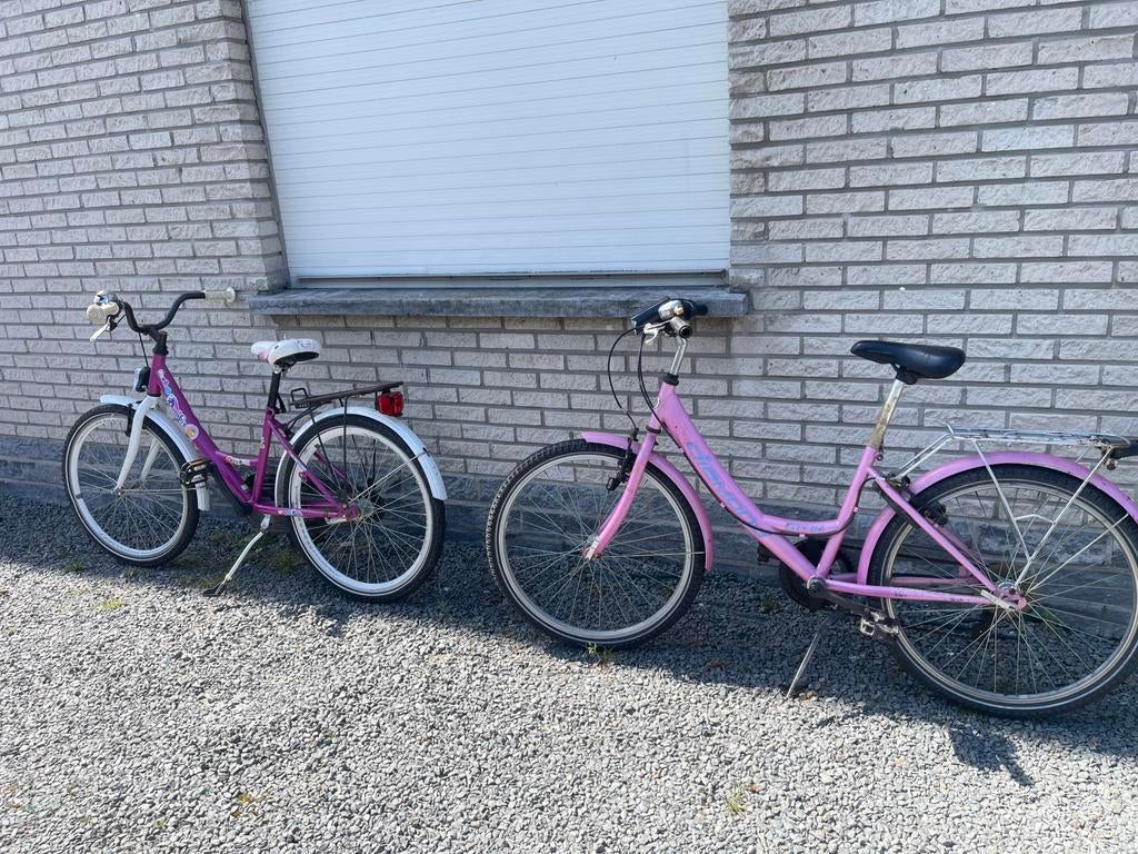 2 x Kinder fiets Meisjes 20 inch, Ophalen, Zo goed als nieuw, 20 inch