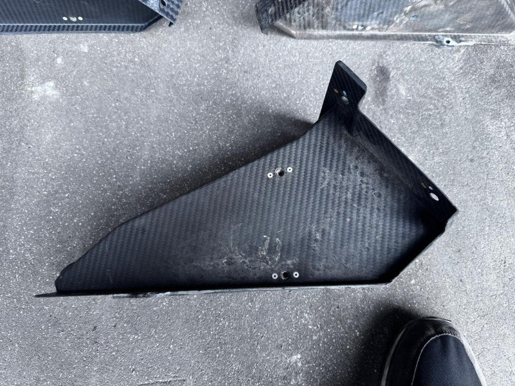 Porsche 991 GT3 R carbon koplampbehuizing links, Ophalen, Gebruikt, Porsche