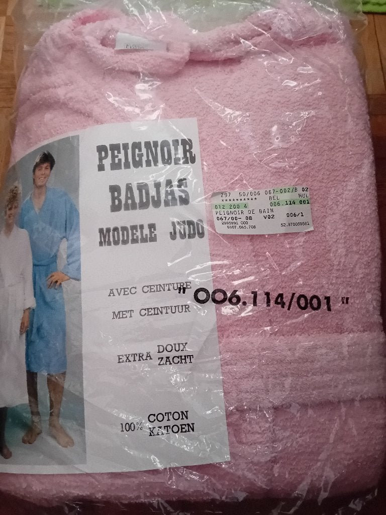 Peignoir de bain neuf large / Xl, Enlèvement, Rose