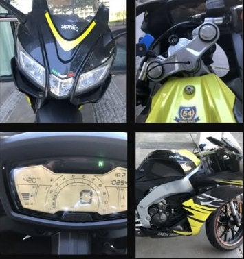 Aprilia 125RS 54 World Titles  Ed., Gebruikt, ABS, 11 kW of minder, 124 cc