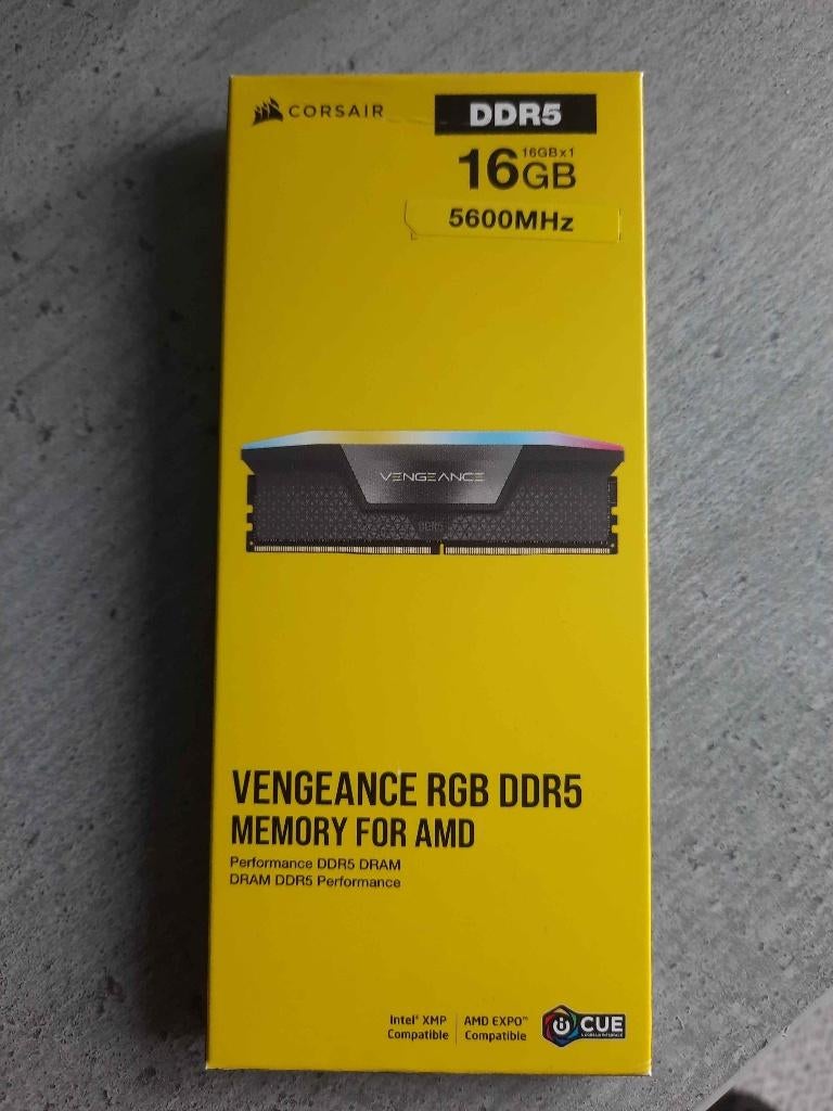 ddr5 5600MHz 16Go, Computers en Software, RAM geheugen, Ophalen, Nieuw, DDR5, 16 GB