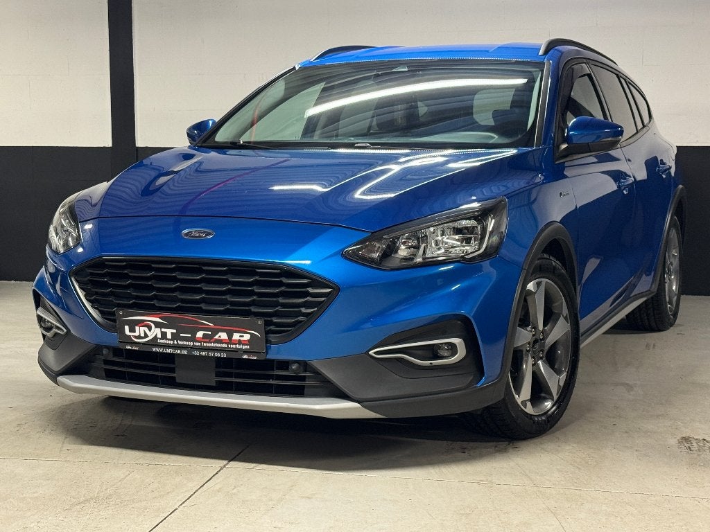 FORD FOCUS 2.0 ECOBLEU ACTIVE /AUTOMAAT/TREKHAAK/VOL OPTIES✅, Auto's, Dealer onderhouden, 1995 cc, 4 cilinders, Blauw