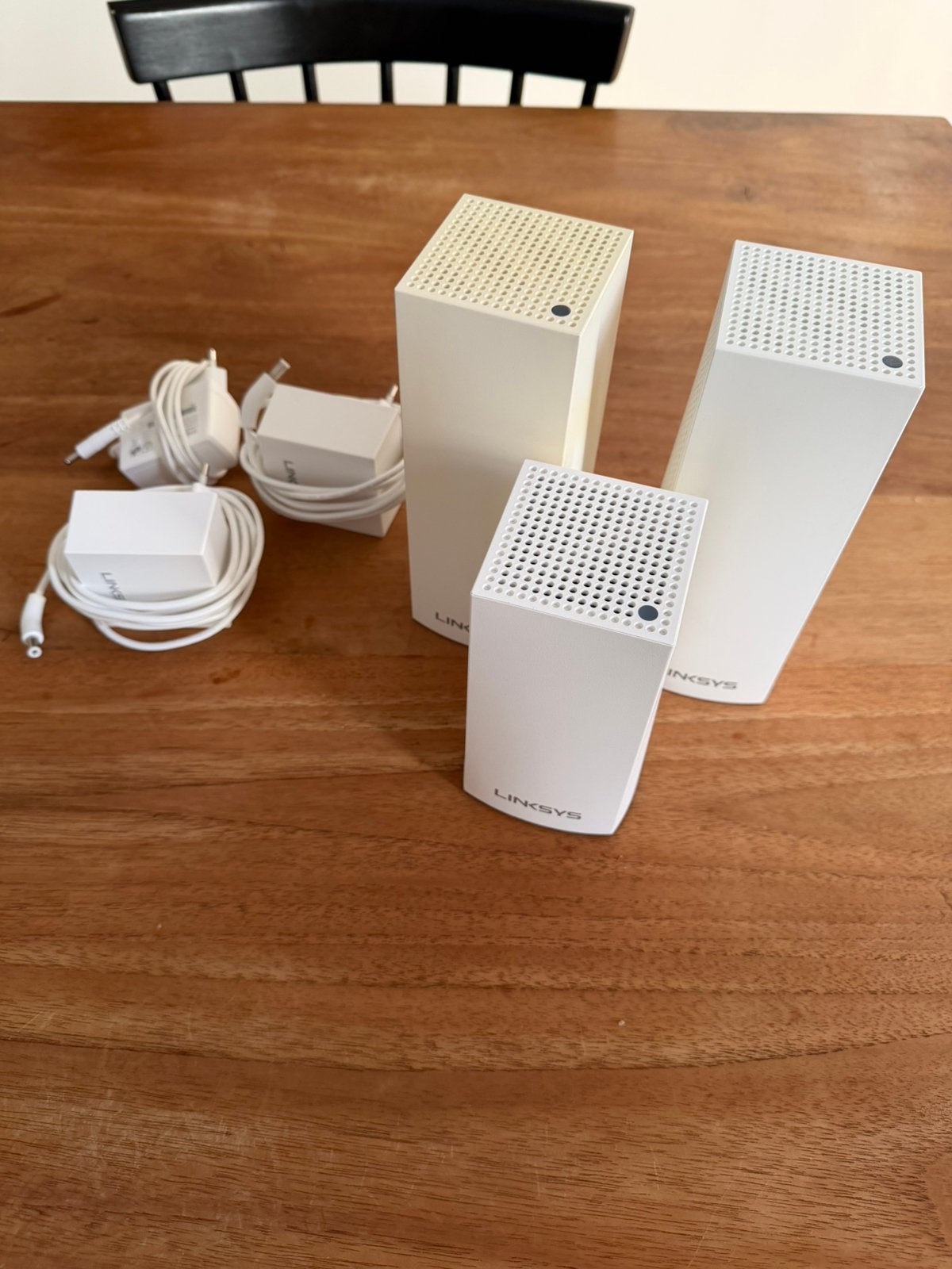 Linksys Velop tri-band wifi mesh set, Informatique & Logiciels, Routeurs & Modems, Enlèvement, Utilisé