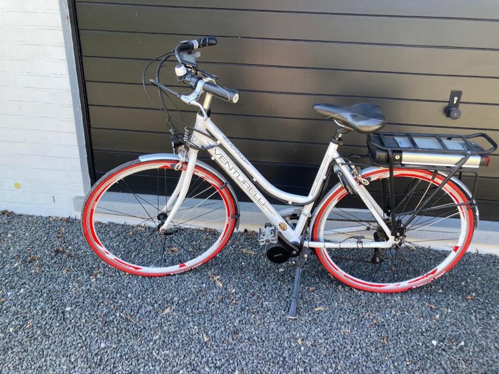 Electrische damesfiets Venturelli, Gebruikt, Velgrem, Versnellingen, 50 tot 53 cm