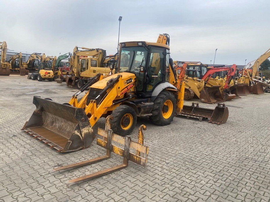 Jcb 3cx tractopelle, Ophalen of Verzenden, Graaflaadcombinatie