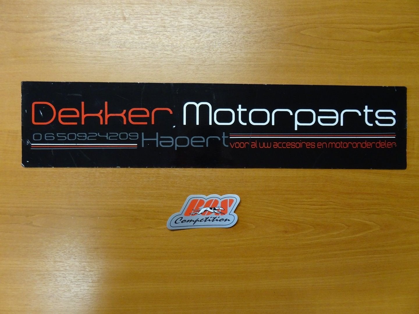 Bos Exhausts Uitlaat / Demper Sticker # Bos Competition #, Motoren, Accessoires | Stickers, Ophalen of Verzenden, -, -, -