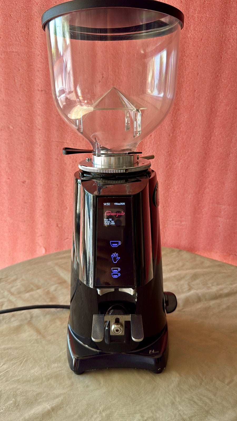 Koffiemolen FIORENZATO F4 Evo, Ophalen, Zo goed als nieuw, Koffiemolen