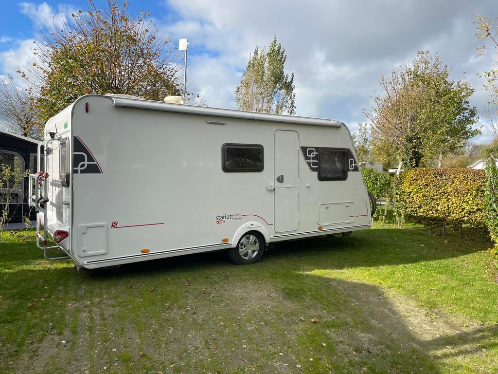 Caravane Sterckeman Starlett kid’s 496 PE comfort, Caravanes & Camping, Caravanes & Camping Autre, Comme neuf, Enlèvement